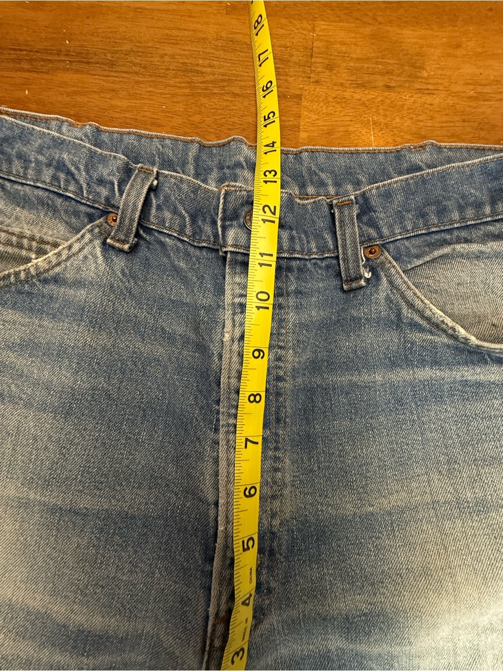 Levi's Light Blue 517 Boot Cut Men’s Jeans - Picture 6 of 13